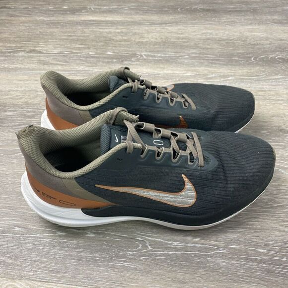 Nike Womens Air Winflo 9 DD8686-005 Gray Running Shoes Sneakers Size 9 - Picture 6 of 11